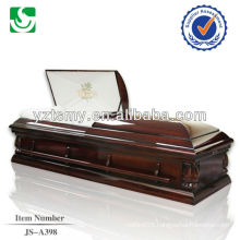 Representative American style modern cremation casket